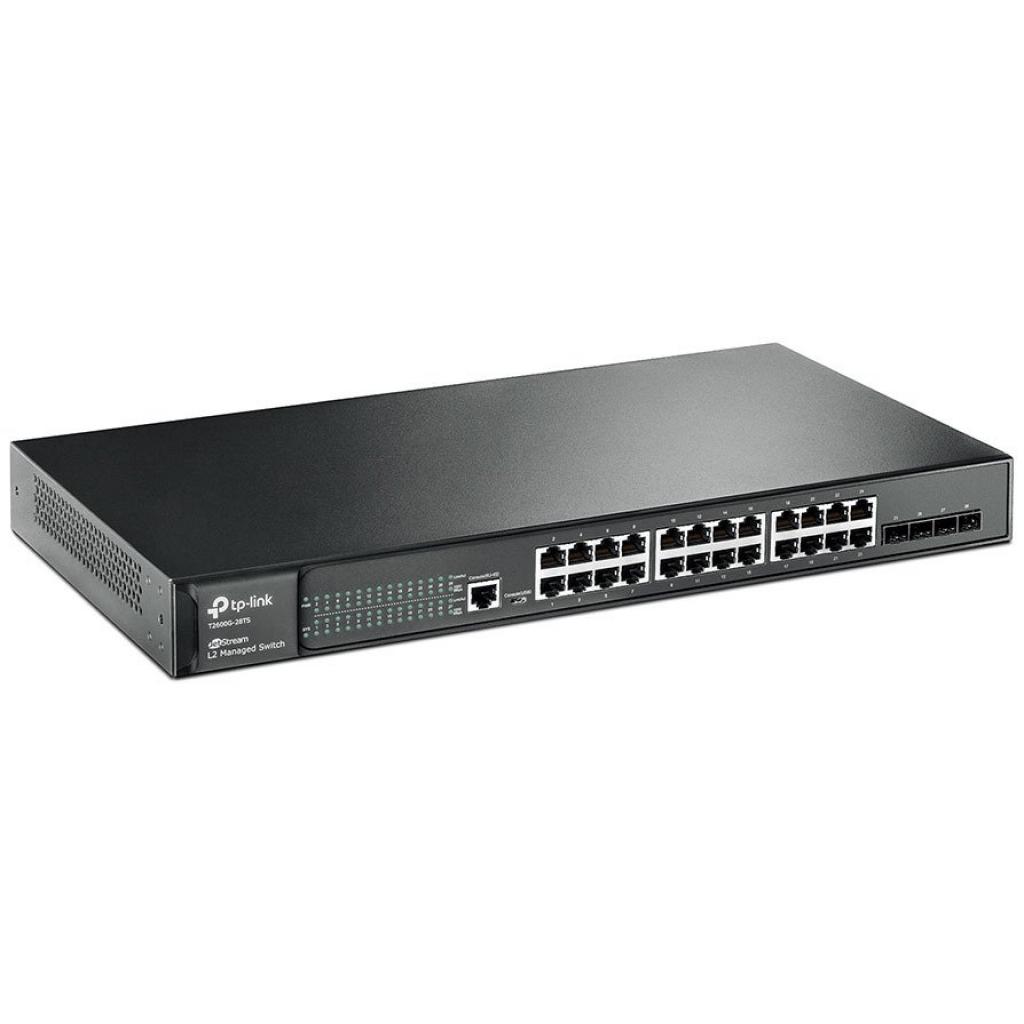 Комутатор мережевий TP-Link T2600G-28TS-DC - зображення 2