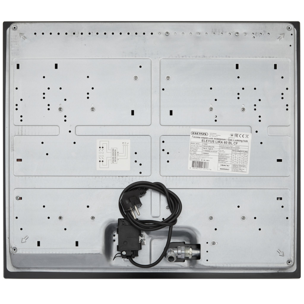 Варочна поверхня Eleyus LIRA 60 BL CF - изображение 10