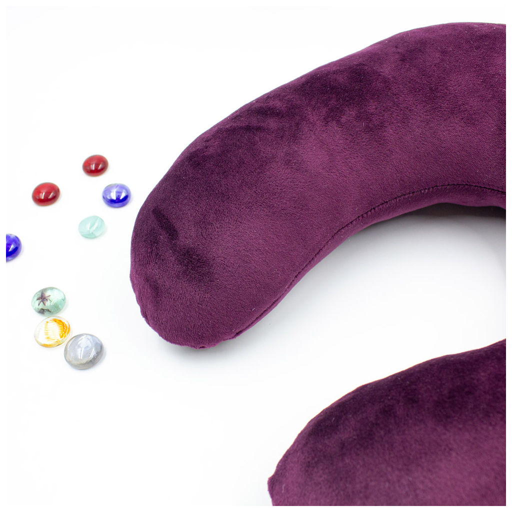 Подушка MirSon для подорожей №8748 Velvet Line 28-0002 Excalibur 50% Memory (2200006348337) - зображення 3