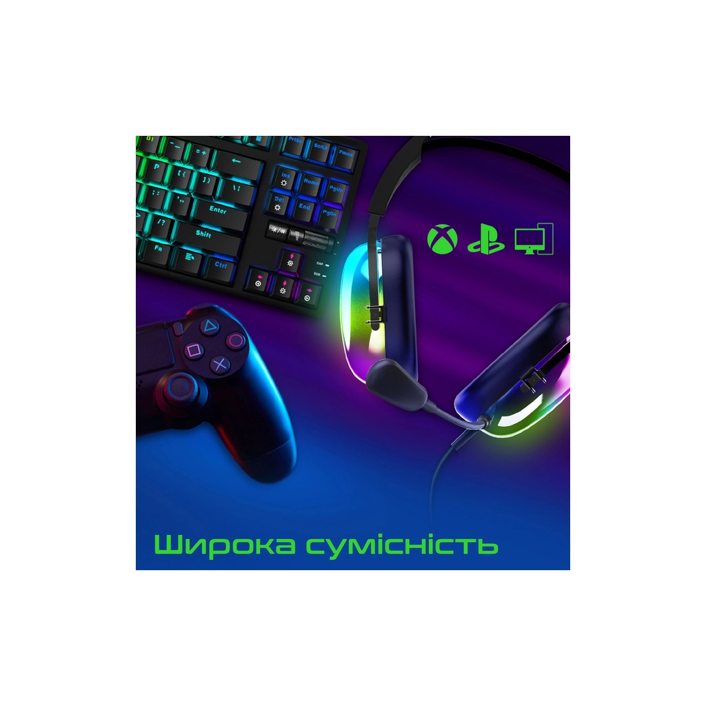 Навушники Vertux Sirius 7.1 USB Black (sirius.black) - зображення 8