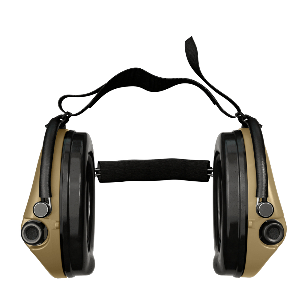 Тактичні навушники Sordin Supreme Mil AUX Neckband Sand (76308-05-S) - зображення 2