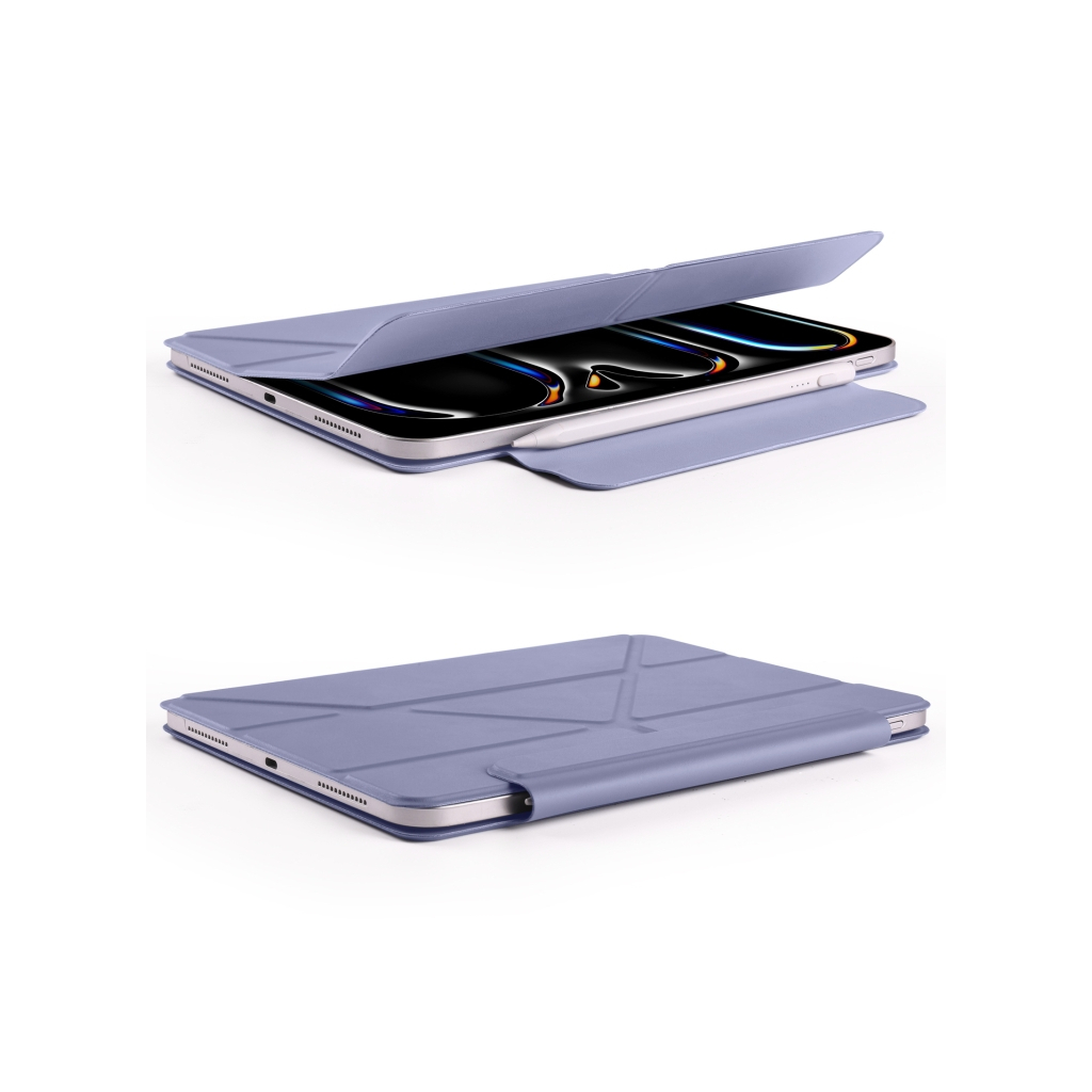 Чохол до планшета BeCover Ultra Slim Origami Magnetic Apple iPad Pro 11" M4 2024 Deep Purple (712963) - зображення 7
