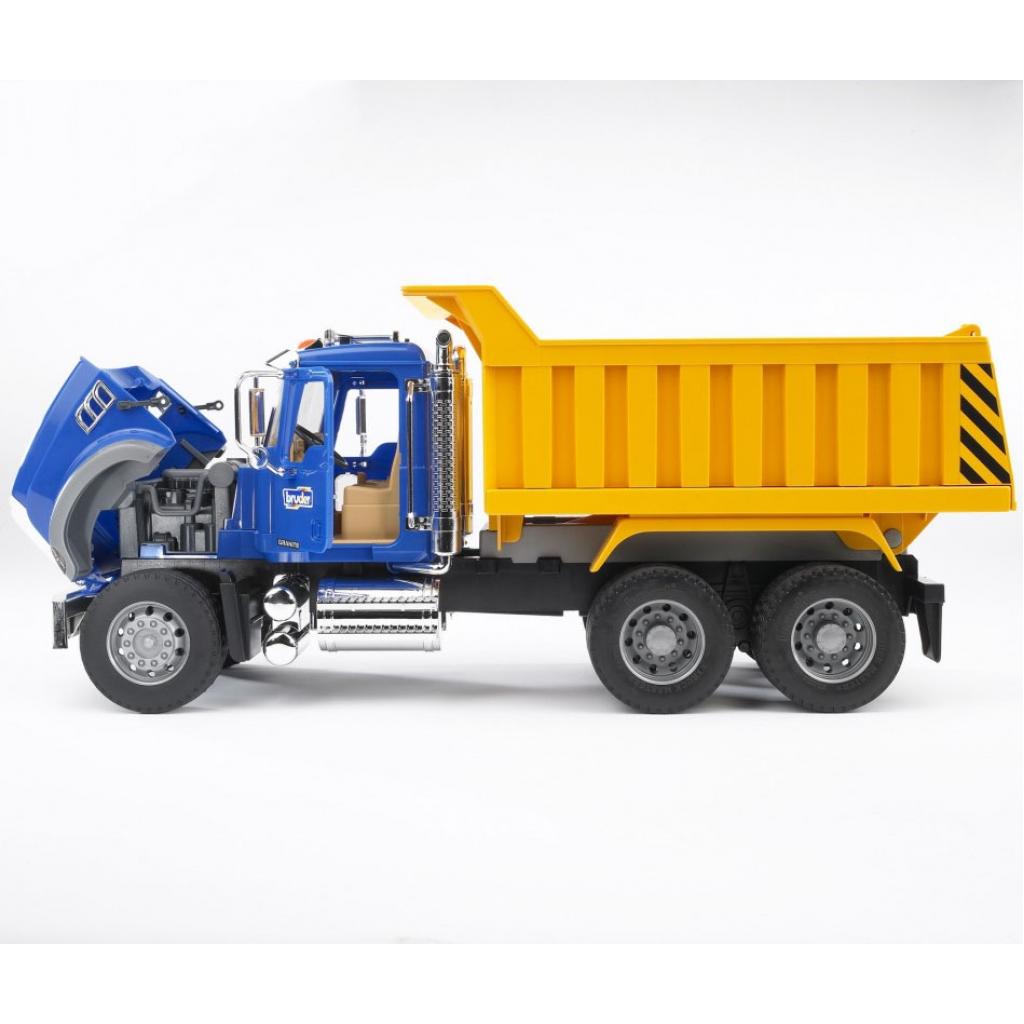 Спецтехніка Bruder самоскид Mack Granite, 1:16 (02815) - зображення 3