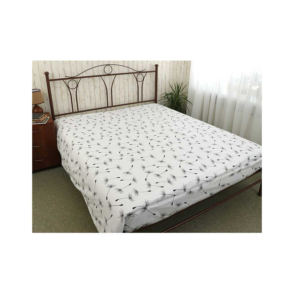 Простирадло Руно бязь Fly White 143х215 см (71.114Б_Fly white) - зображення 1