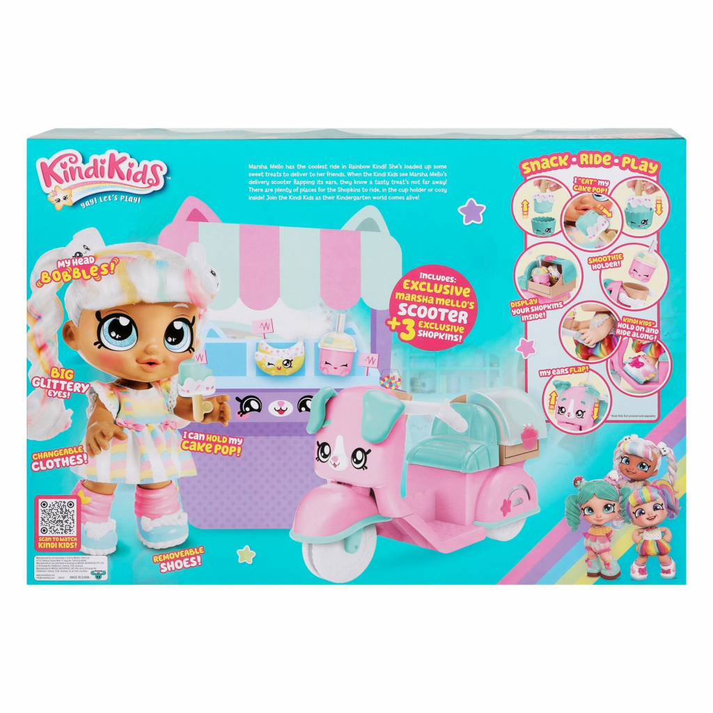 Лялька Kindi Kids Марша Мелло зі скутером (50047) - зображення 5
