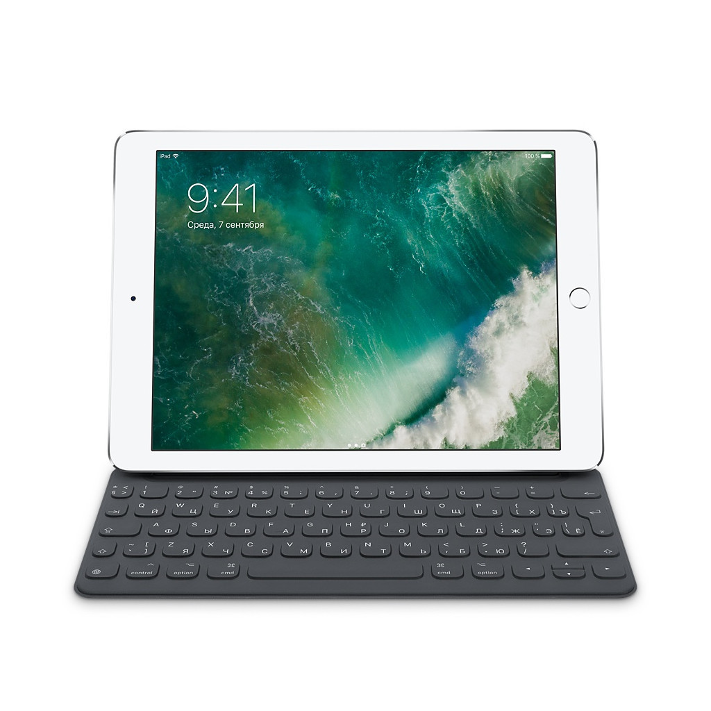Чохол до планшета Apple Pro 9.7-inch Smart Keyboard (MNKR2RS/A) - изображение 9