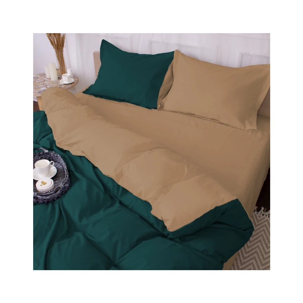 Постільна білизна MirSon Poplin Line 015 + 091 Hanna 110x140 (2200006277569) - изображение 2