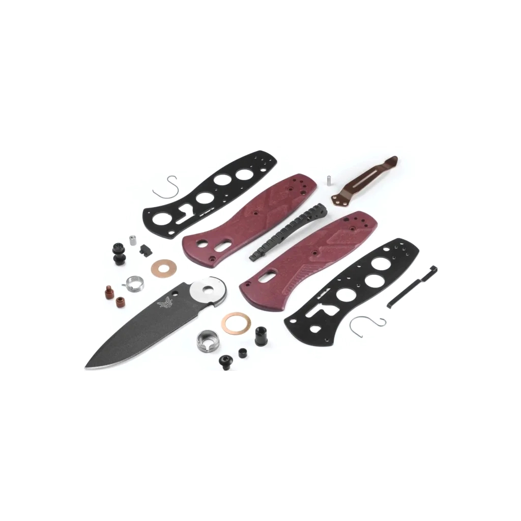 Ніж Benchmade Osborne Mini-Barrage Red (585BK-04) - зображення 5