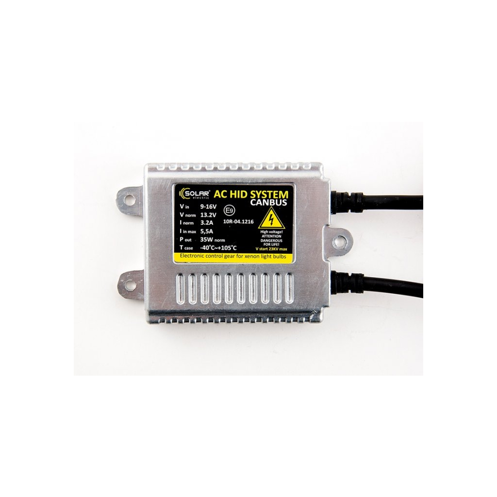 Автолампа SOLAR Slim Canbus Premium Ballast 35W, 9-16В (1570) - зображення 1