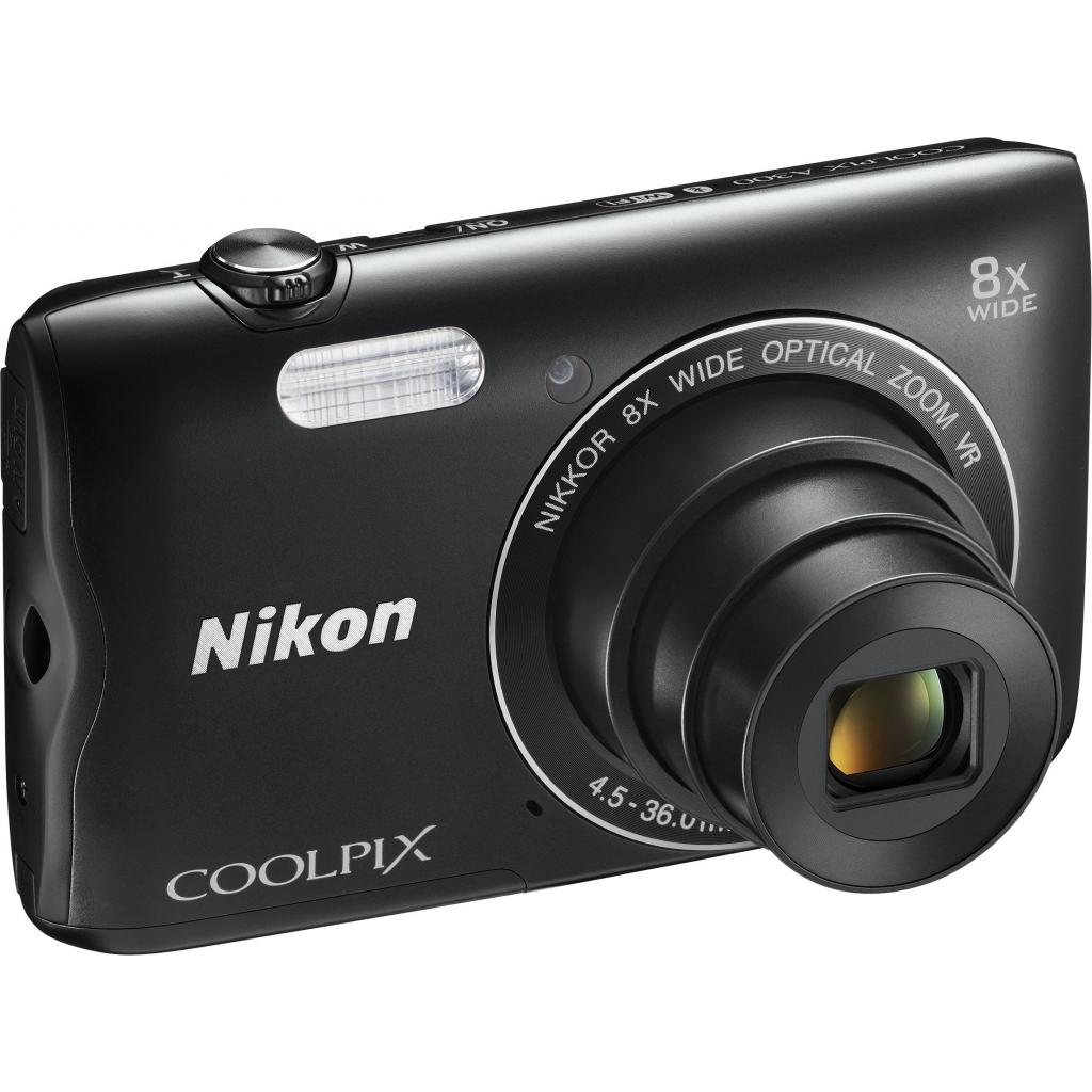 Цифровий фотоапарат Nikon Coolpix A300 Black (VNA961E1) - изображение 5