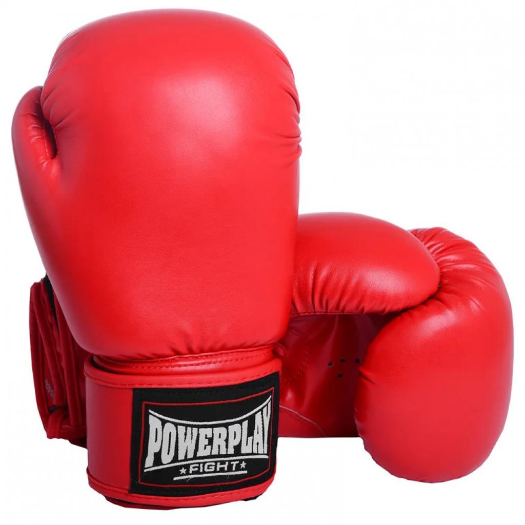 Боксерські рукавички PowerPlay 3004 14oz Red (PP_3004_14oz_Red) - зображення 1