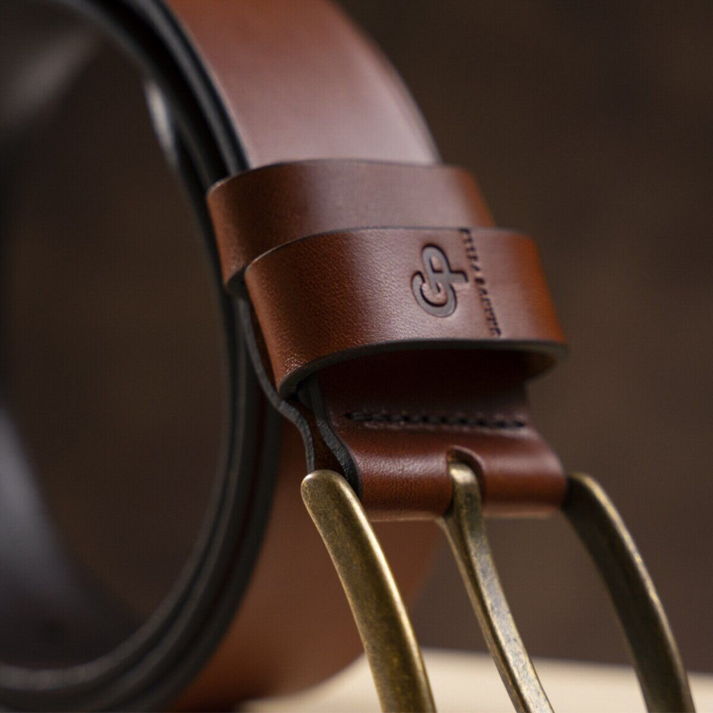 Ремінь Grande Pelle Коричневий (11060) - зображення 8