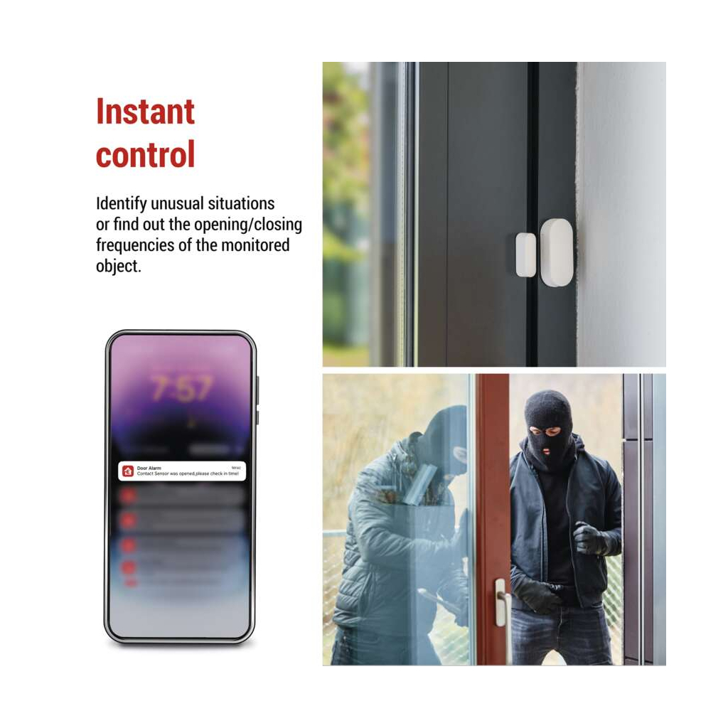 Датчик відкриття EMOS H5021 ZigBee (H5021) - зображення 10