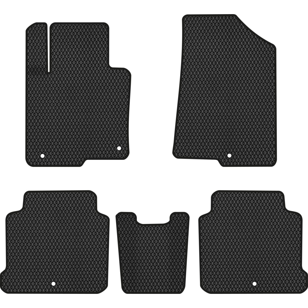 Килимок в салон EVAtech Hyundai Sonata (LF) (5 clips) 2014-2019 7 поко (HY12826CV5LA5RBB) - зображення 1