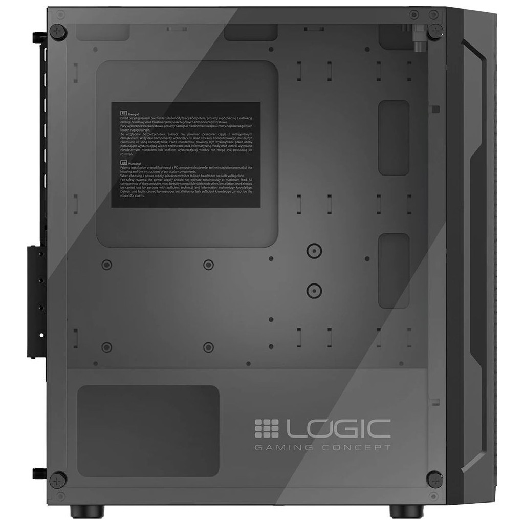 Корпус Logic concept ARAMIS MESH+GLASS ARGB fans 3x120mm (AM-ARAMIS-10-0000000-0002) - зображення 5