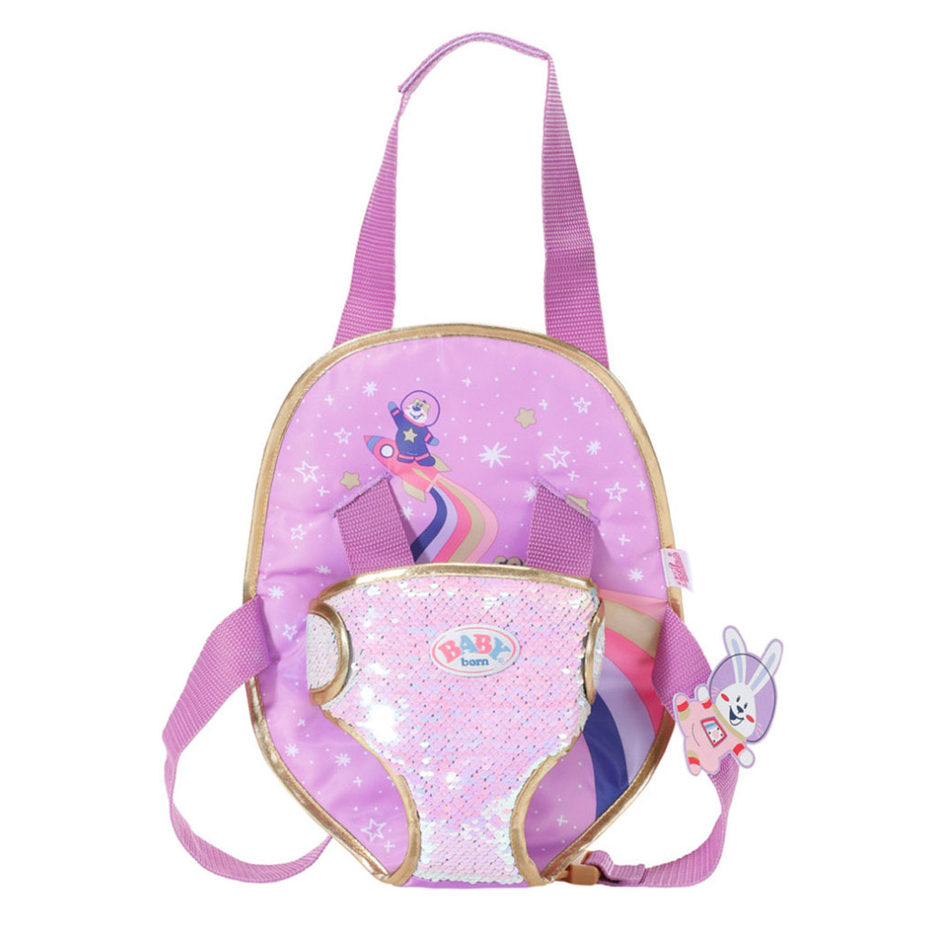 Аксесуар до ляльки Zapf Рюкзак-кенгуру Baby Born День Народження - Прогулянка (831113) - зображення 1