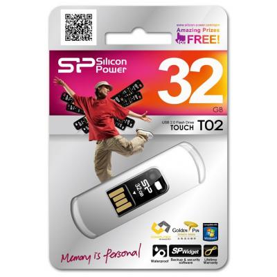 USB флеш накопичувач Silicon Power 32GB Touch T02 USB 2.0 (SP032GBUF2T02V1K) - зображення 4