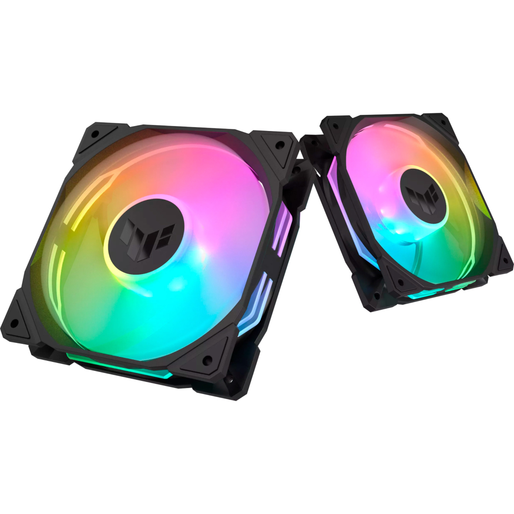 Кулер до корпусу ASUS TUF GAMING TR120 FAN ARGB BLACK 3IN1 (90DA0090-B09020) - зображення 9