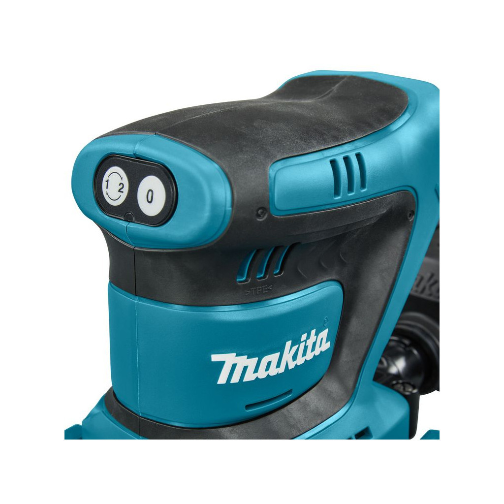 Шліфувальна машина Makita LXT, 18V, 112x102мм (без АКБ та ЗП) (DBO480Z) - зображення 2