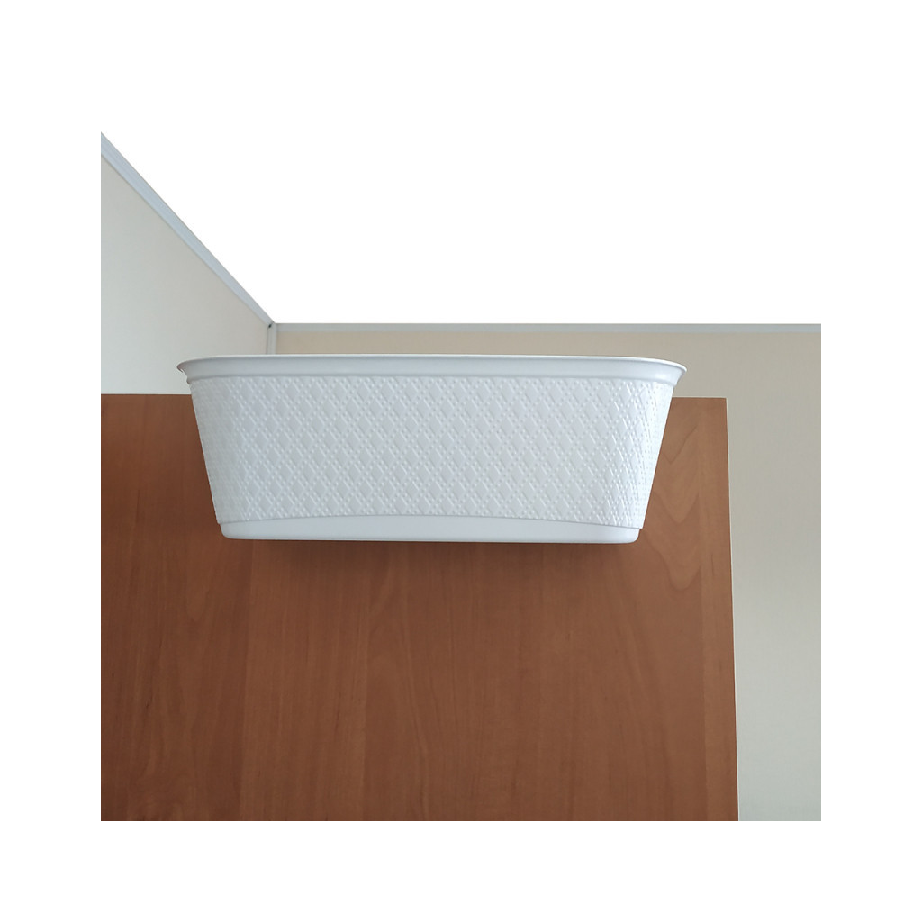 Контейнер для сміття Irak Plastik Навісний Рожевий 3.2 л (12069) - зображення 3