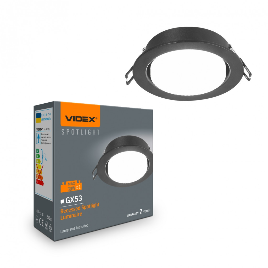 Світильник точковий Videx VL-SPF27R-B - изображение 1