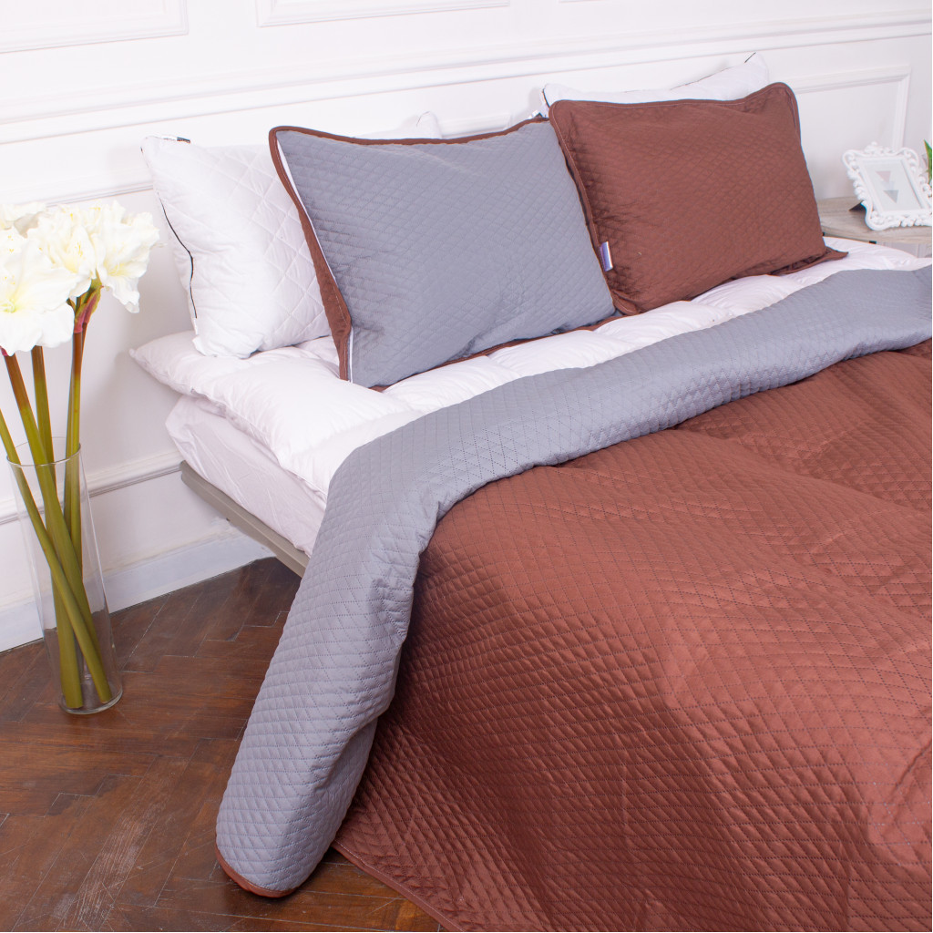 Покривало MirSon набір Great Line №7043 Lagos 220х240 + 2 наволочки (2200005377659) - зображення 4