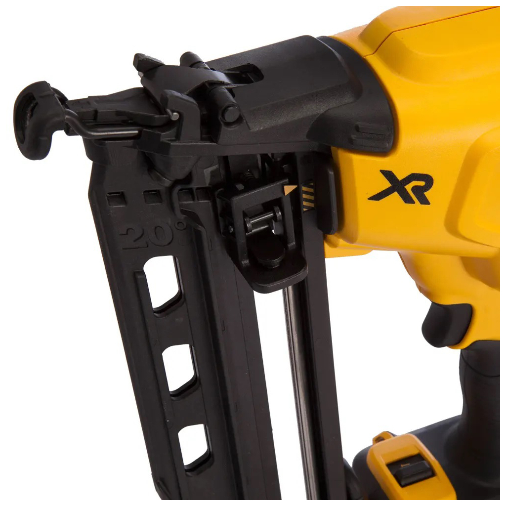 Цвяхозабивач DeWALT 18B XR, діаметр/довжина цвяха 1.6/32-64 мм, 2 АКБ, ЗП (DCN662D2) - изображение 3