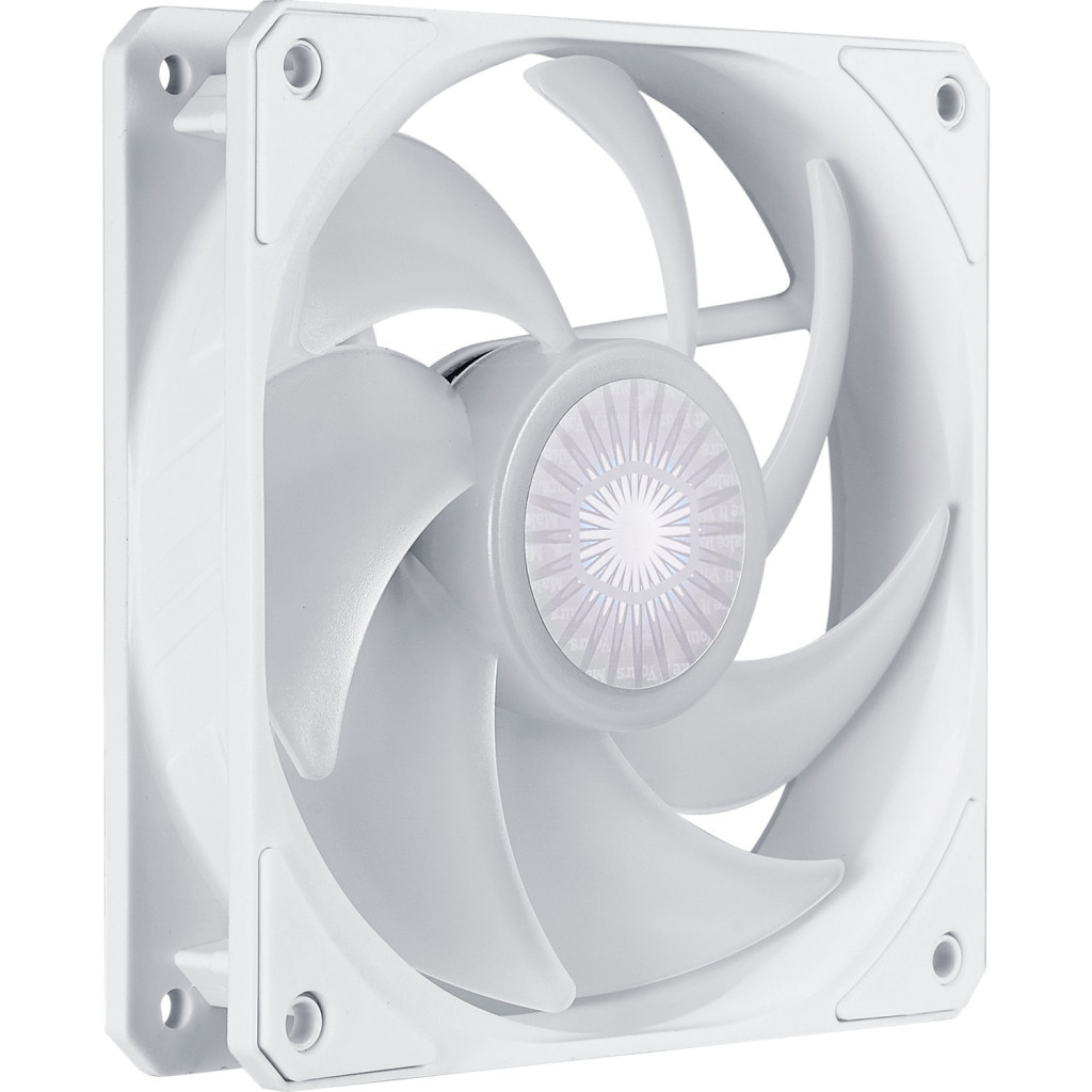 Кулер до корпусу CoolerMaster SICKLEFLOW 120 ARGB WHITE EDITION 3 IN 1 (MFX-B2DW-183PA-R1) - зображення 4