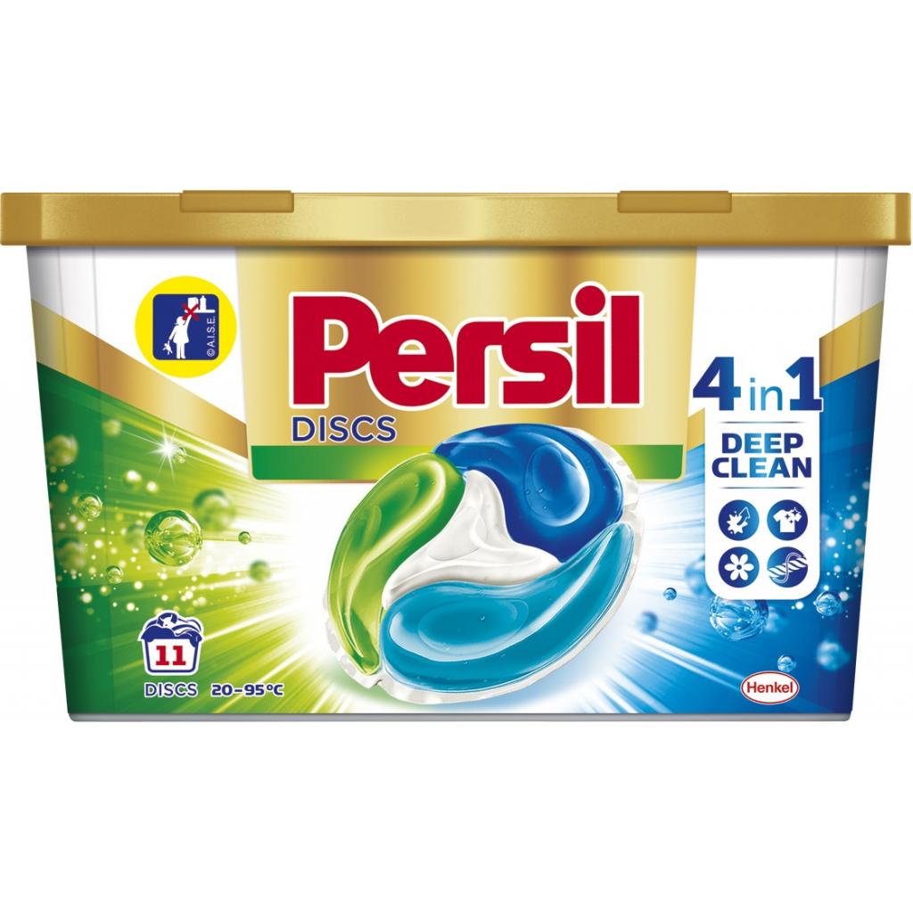 Капсули для прання Persil Discs Universal Deep Clean 11 шт. (9000101372786) - зображення 1