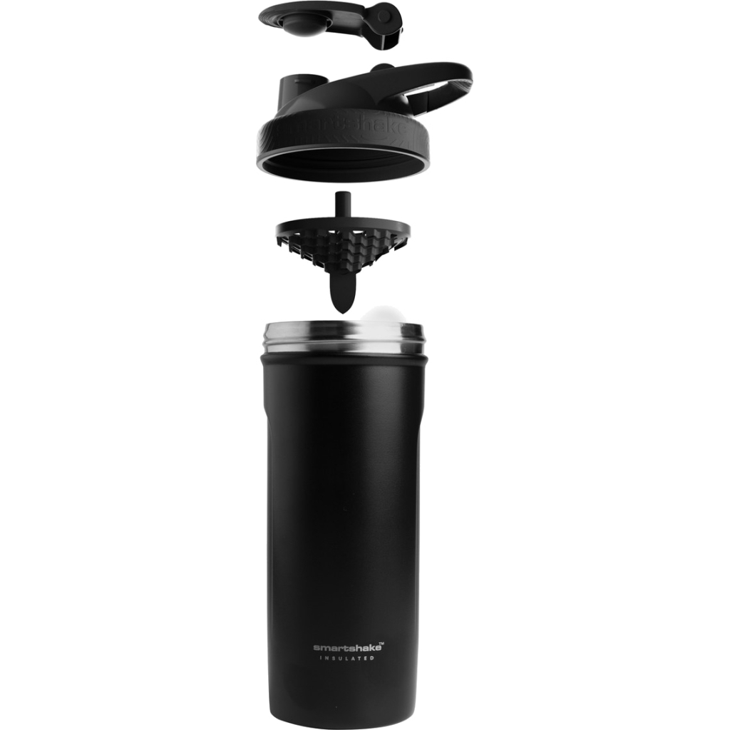 Шейкер спортивний SmartShake Insulated Steel 750ml Black (11152001) - зображення 3