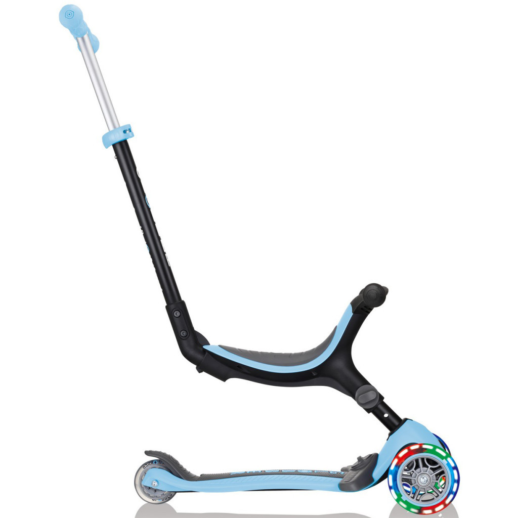 Самокат Globber Go Up Foldable Plus Lights пастельно-синій (743-200) - зображення 3