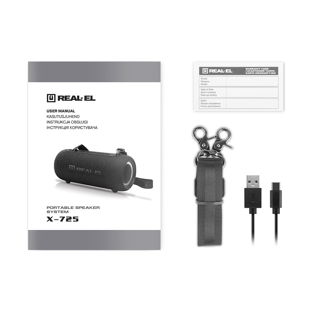 Акустична система REAL-EL X-725 (EL121600028) - зображення 11