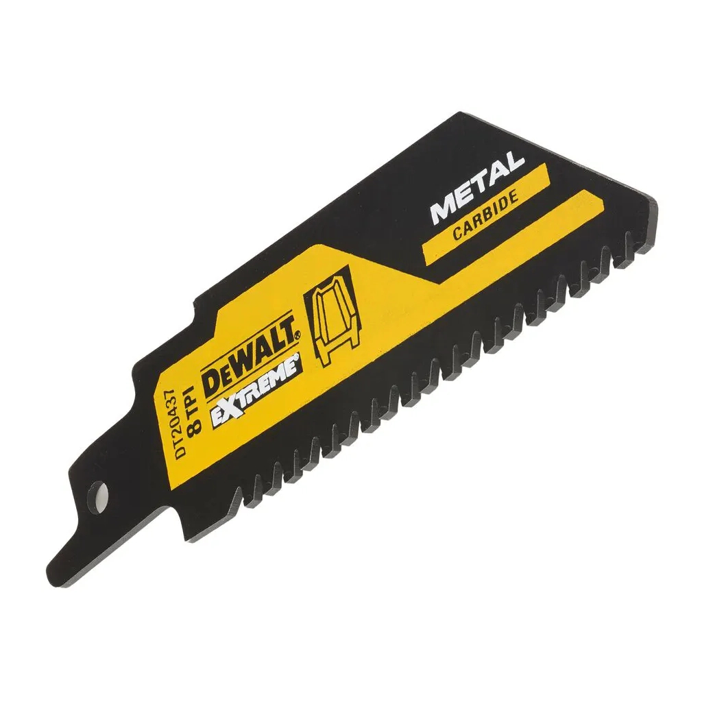 Полотно DeWALT для шабельних пилок, EXTREME CARBIDE , 102 мм., 8 TPI (DT20437) - зображення 2