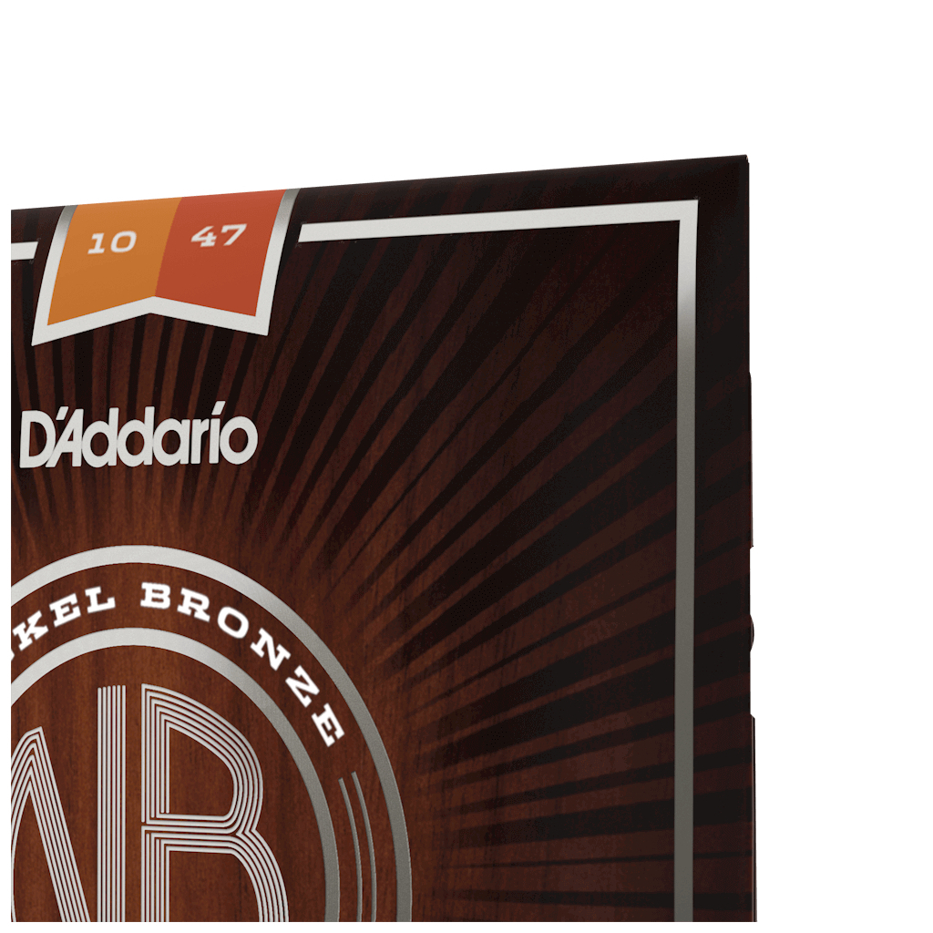 Струни для гітари D'Addario Nickel Bronze Extra Light (10-47) (NB1047) - зображення 4