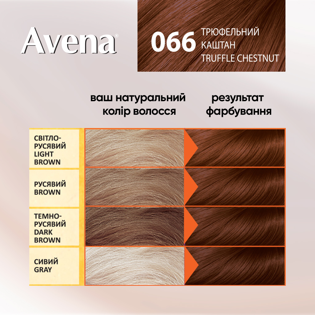 Фарба для волосся Acme Color Avena Shine Color Стійка 066 - Трюфельний каштан (4823115502612) - изображение 6