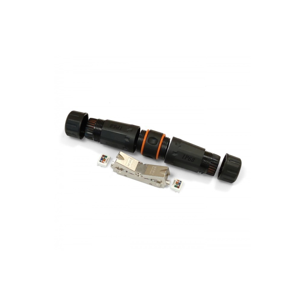 Конектор RJ45 водонепроникний IP68, cat.6A STP Eserver (WT-2611) - picture 4
