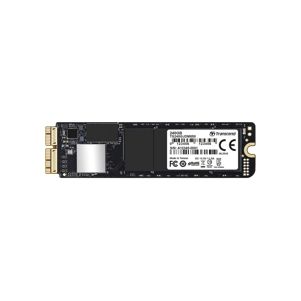 Накопичувач SSD M.2 2280 240GB Transcend (TS240GJDM850) - зображення 1