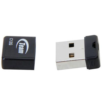 USB флеш накопичувач Team 16GB C12G Black USB 2.0 (TC12G16GB01) - зображення 3