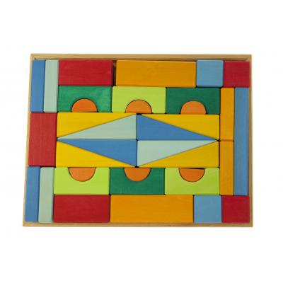 Конструктор Nic деревянный Тоскана большой 36 эл (NIC523310) - зображення 1