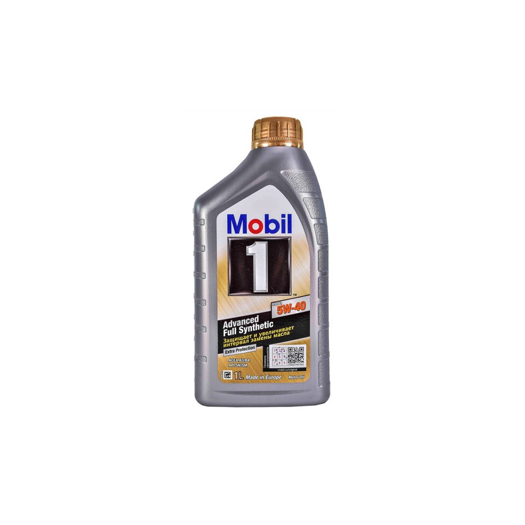 Моторна олива Mobil 1 FS 5W40 1л (MB 5W40 M1 FS 1L) - зображення 1