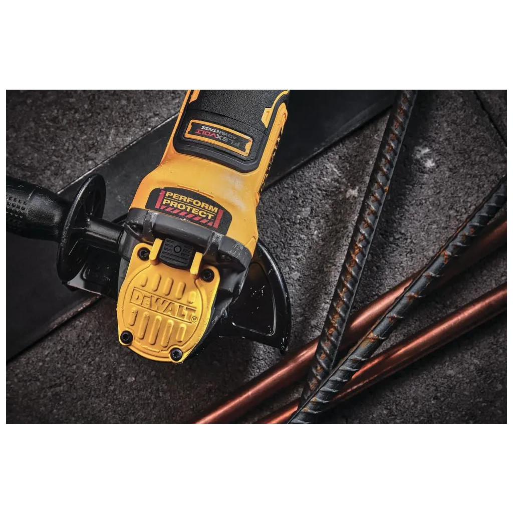 Шліфувальна машина DeWALT 18В XR Li-lon, 125 мм, 9000 об/хв, TSTAK (без АКБ та ЗП) (DCG409NT) - зображення 4