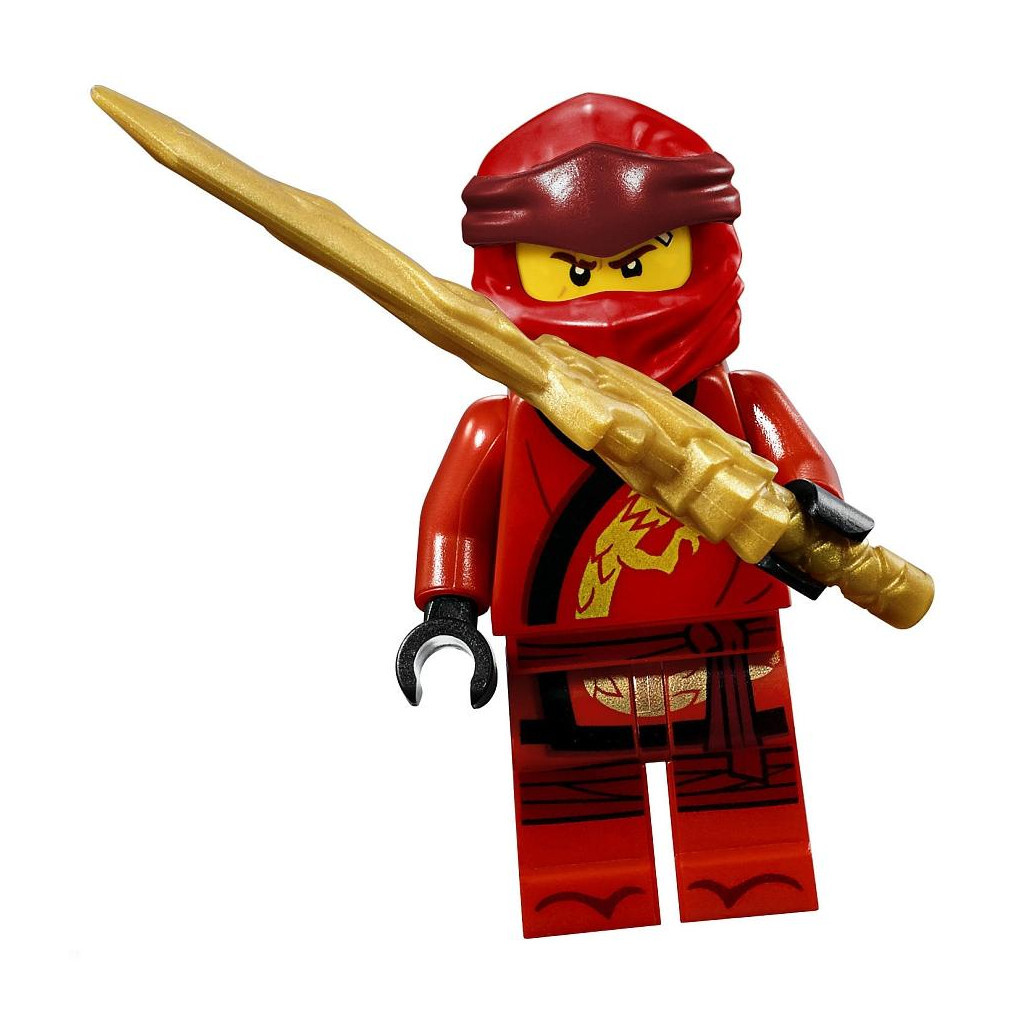 Конструктор LEGO NINJAGO Мотоцикл-клинок Кая та снігохід Зейна 376 деталей (70667) - зображення 8