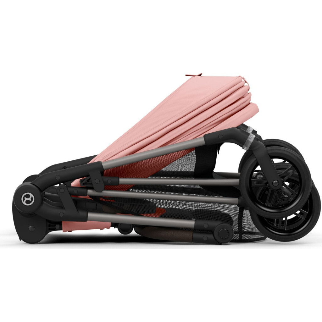 Коляска Cybex Melio Hibiscus Red (з бампером) (522002655) - зображення 7