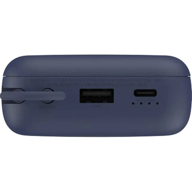 Універсальна мобільна батарея Xiaomi 20000mAh 33W Integrated Cable Blue (BHR8975GL) - зображення 6