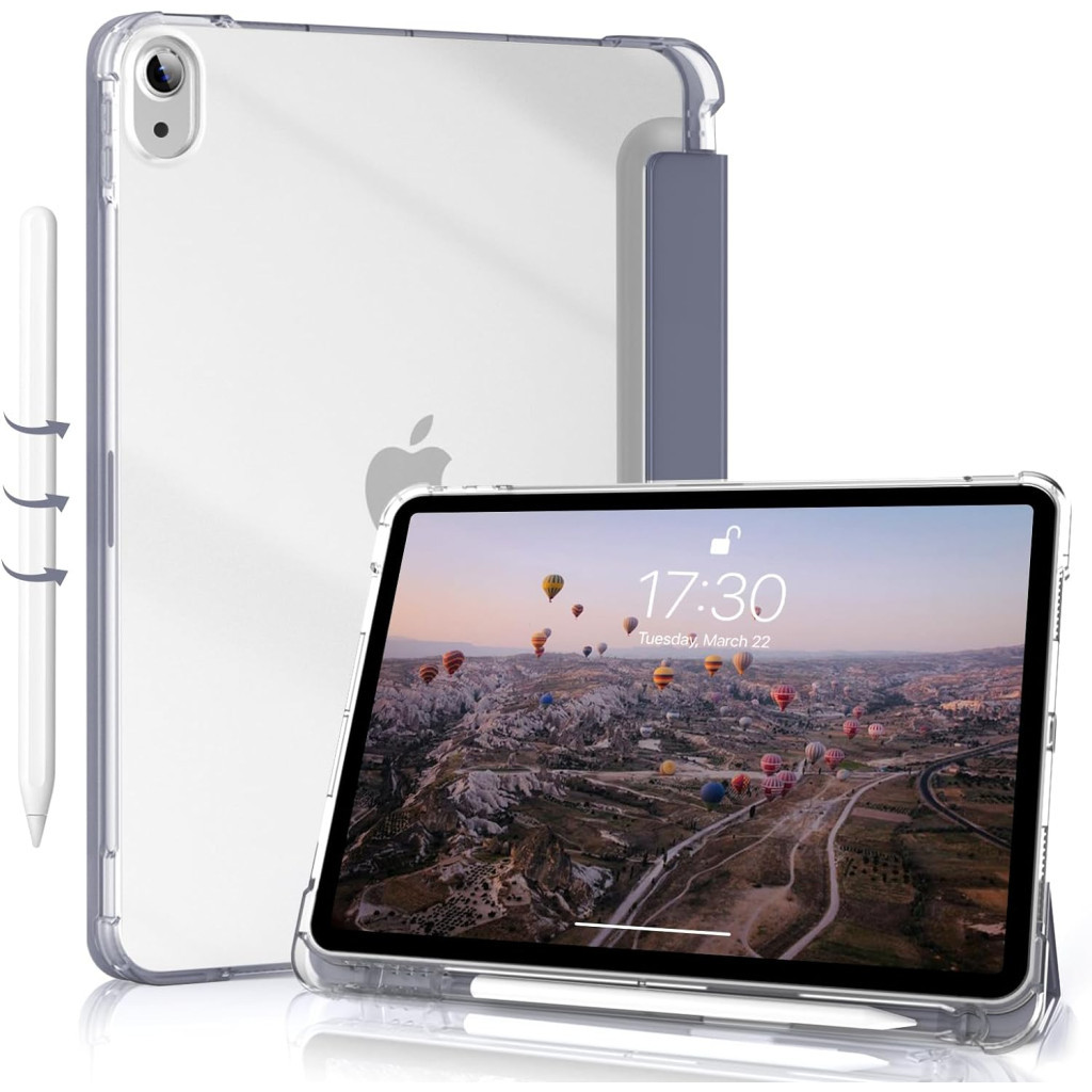 Чохол до планшета BeCover Soft Edge Apple iPad Air 11" M2/M3 (2024/2025) Purple (711430) - зображення 2