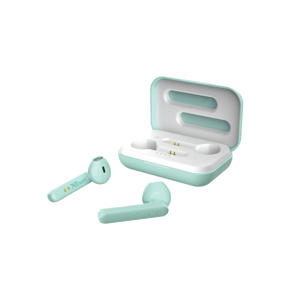 Навушники Trust Primo Touch True Wireless Mic Mint (23781) - зображення 4