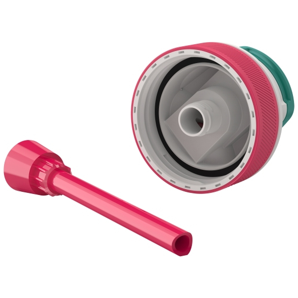 Пляшка для води Kambukka Lagoon 400 мл Blue Flamingo синій/фуксія (11-04052) - зображення 5