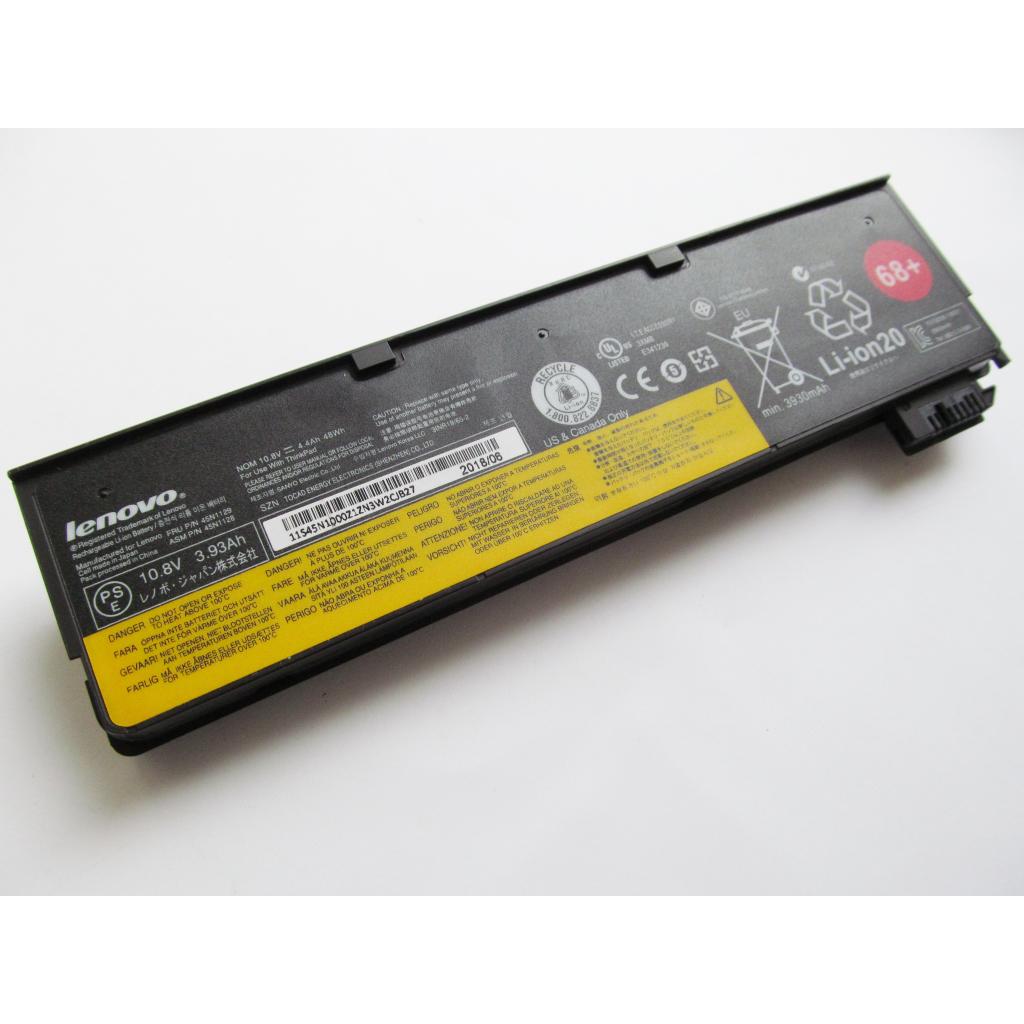 Акумулятор до ноутбука Lenovo ThinkPad X240/T440s 4400mAh (48Wh) 6cell 11.1V Li-ion (A41901) - зображення 2