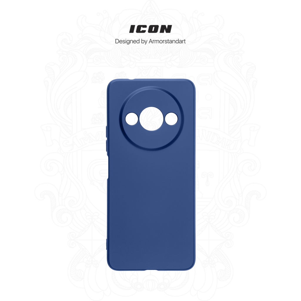 Чохол до мобільного телефона Armorstandart ICON Xiaomi Redmi A3 Camera cover Dark Blue (ARM82309) - зображення 3