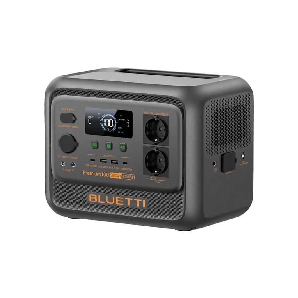 Зарядна станція BLUETTI Premium 100 V2 2000W 1024Wh (PR100V2) - зображення 4